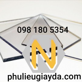 TẤM NHỰA ĐẶC  POLYCARBONATE ( PC ) TRẮNG TRONG , MÀU 
